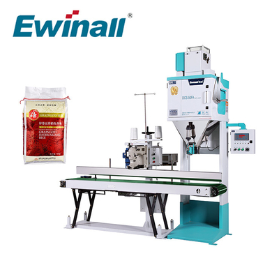 Machine van de de Rijstverpakking van DCS-50FA1 Ewinall de Automatische Bean Grain Nut Food Weighing