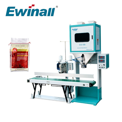 Van de de Verpakkingsmachine van de Rijstfabrikantkorrel het Goede Gebruik Oude DCS-50B1 Ewinall 5-25kg