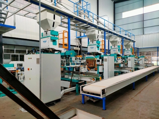 De dubbele Automatische Verpakkende Machine 5-25KG van het Zakpakhuis volledig voor Rijstbonen