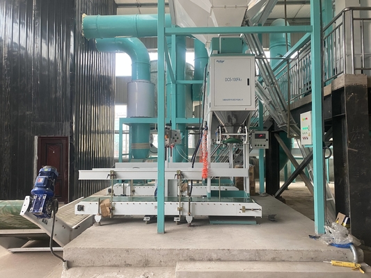 De Machines van de korrelverpakking DCS-100FA voor Automatische Kwantitatieve Verpakking 50-100KG, Rijst, Padie, Tarwe, Sugar And So On