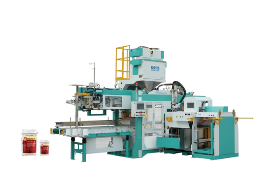 Volledig Automatische Verpakkende Machine 5-25KG voor Rijst、 Bonen、 Sugar And So On, Gelamineerde Geweven Zak