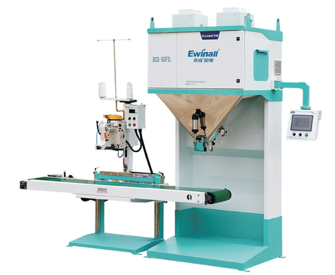 1.1KW 2 van de de Zak Vullende Machine 950KG van de Vultrechterkorrel de Schaal van de de Hoge snelheidsverpakking