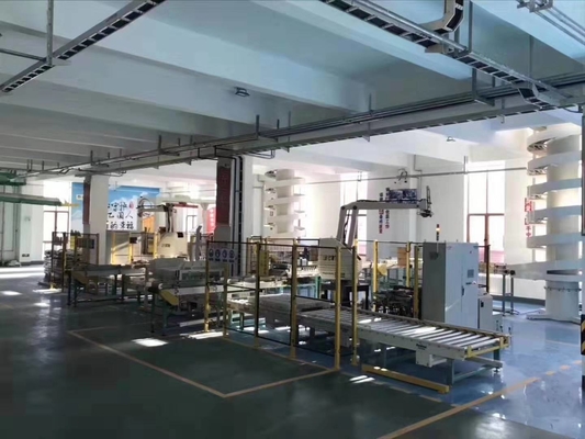 100NL/Min Robotic Bag Palletizer Industrial die PLC Automatisch het Palletiseren Systeem verpakken