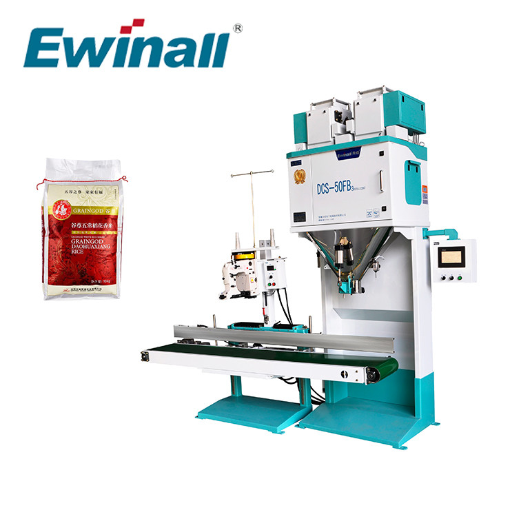 Van de de Verpakkingsschaal van de hoge snelheids de Automatische Rijst Machine Hand DCS-50FB3 Ewinall