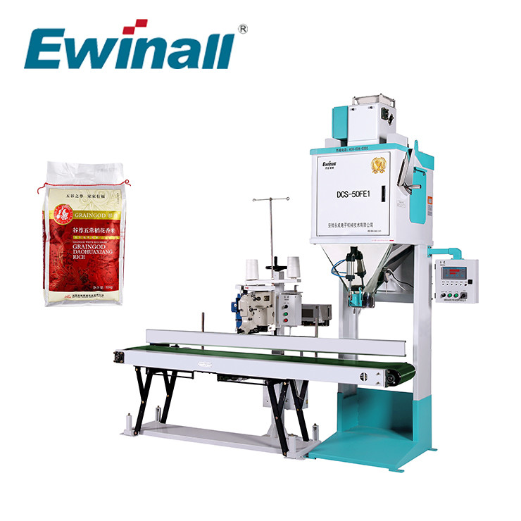 5kg - van de de Rijstverpakking van 50kg Ewinall het Automatische van de de Schaalmachine Gemakkelijke Gebruik DCS-50FE1