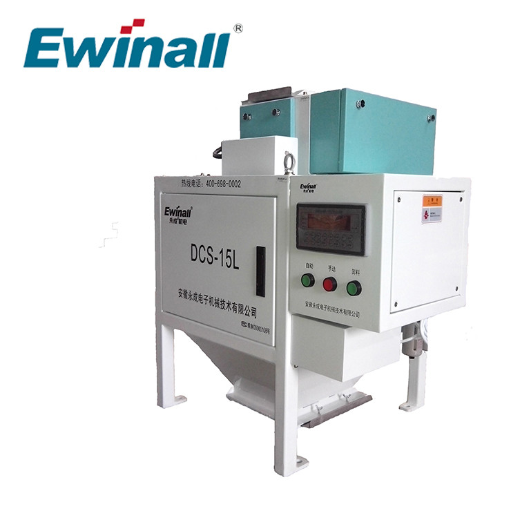 Het Graantarwe Paddy Flow Packing Scale Machine Ewinall DCS-15L van de Rijstfabrikantkorrel