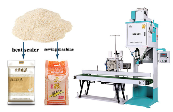 Van de Koffiebonen van de sojarijst Wegende Verpakkende Machine 240 Zakken/H 50kg CCPTI